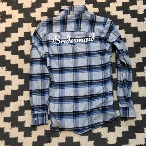 Bridesmaid Flannel